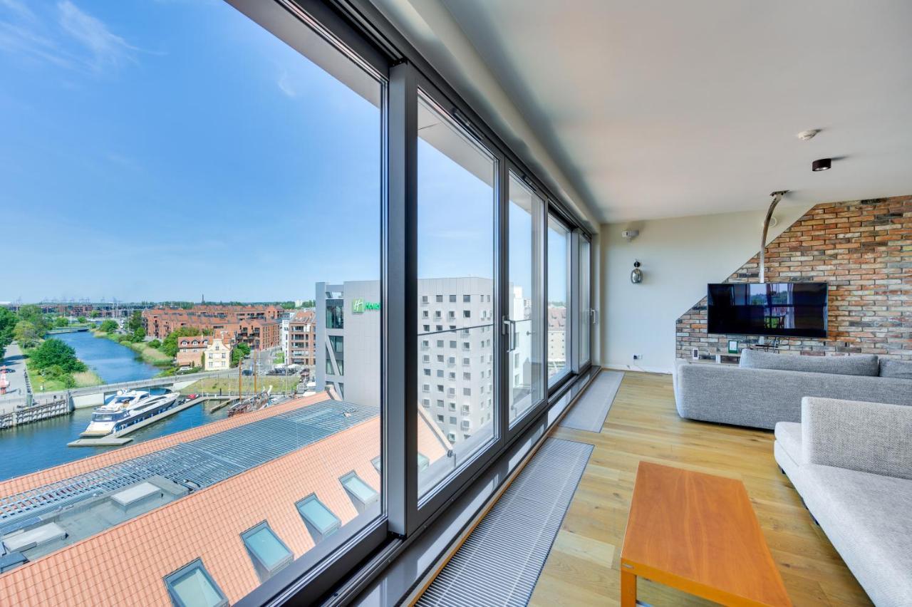 Penthouse Comfort Apartments Granaria Гданьск Экстерьер фото